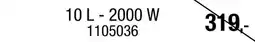 Hubo Ariston Andris Elite keukenboiler wifi onderbouw 230V/2000W 10l aanbieding