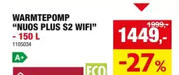 Hubo Ariston Nuos Plus S2 warmtepomp wifi 150l aanbieding