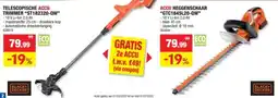 Hubo Black+Decker ST182320-QW accu trimmer 18V Li-Ion 25cm aanbieding