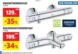 Hubo GROHE Precision Start douchethermostaat aanbieding