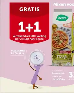 AVEVE Aveve All-In mix voor pizza aanbieding