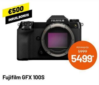 Kamera Express Fujifilm GFX 100S aanbieding