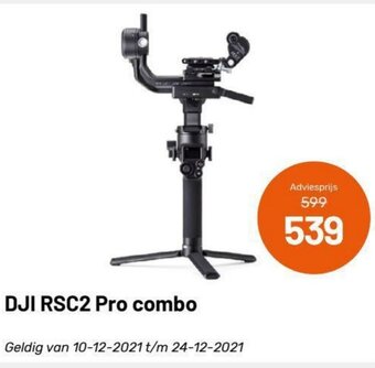 DJI RSC2 Pro combo