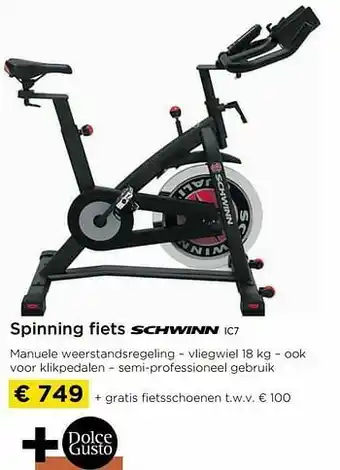 Molecule Spinning fiets ic7 aanbieding
