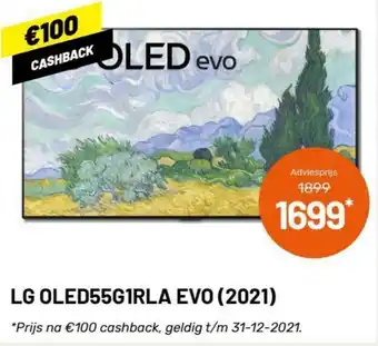 Kamera Express LG OLED55G1RLA EVO (2021) aanbieding