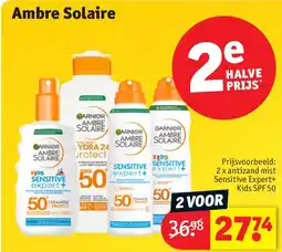 Kruidvat Ambre Solaire aanbieding