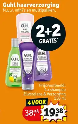 Kruidvat Guhl haarverzorging aanbieding