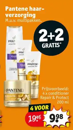Kruidvat Pantene haarverzorging aanbieding