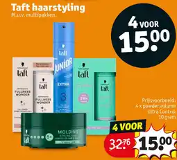 Kruidvat Taft haarstyling aanbieding