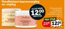 Kruidvat SheaMoisture haarverzorging en -styling aanbieding