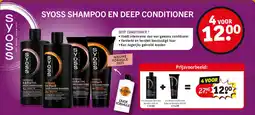 Kruidvat SYOSS SHAMPOO EN DEEP CONDITIONER aanbieding