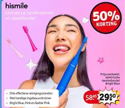 Kruidvat elektrische tandenborstel Bright Blue aanbieding