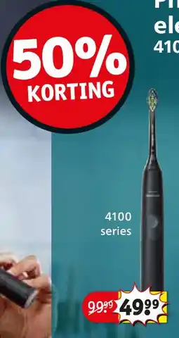 Kruidvat Philips Sonicare 4100 series aanbieding