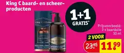 Kruidvat King C baard- en scheerproducten aanbieding