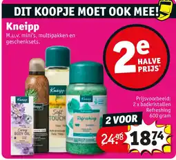 Kruidvat Kneipp aanbieding