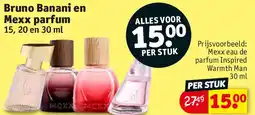 Kruidvat Bruno Banani en Mexx parfum aanbieding