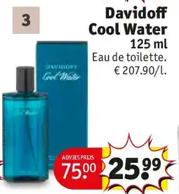 Kruidvat Davidoff Cool Water aanbieding