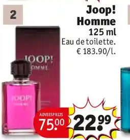 Kruidvat Joop! Homme aanbieding