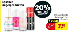Kruidvat Essence nagelproducten aanbieding
