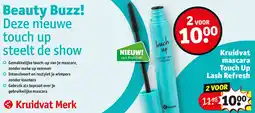 Kruidvat Kruidvat mascara Touch Up Lash Refresh aanbieding
