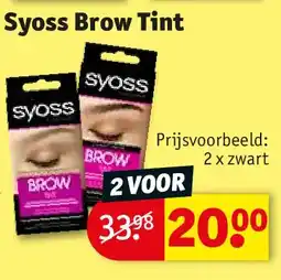 Kruidvat Syoss Brow Tint aanbieding