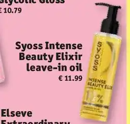 Kruidvat Syoss Intense Beauty Elixir leave-in oil aanbieding