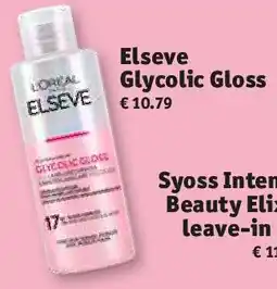 Kruidvat Elseve Glycolic Gloss aanbieding