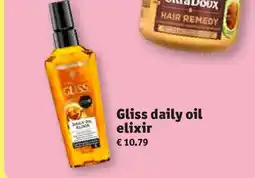 Kruidvat Gliss daily oil elixir aanbieding
