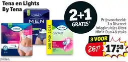 Kruidvat Tena en Lights By Tena aanbieding