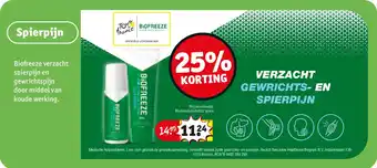 Kruidvat Biofreeze tube112 gram aanbieding