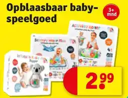 Kruidvat Opblaasbaar babyspeelgoed aanbieding