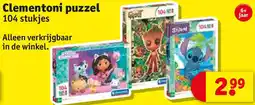 Kruidvat Clementoni puzzel aanbieding
