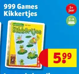 Kruidvat 999 Games Kikkertjes aanbieding