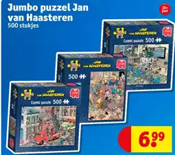 Kruidvat Jumbo puzzel Jan Kuddegedrag mini van Haasteren aanbieding