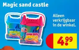 Kruidvat Magic sand castle aanbieding