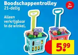 Kruidvat Boodschappentrolley aanbieding