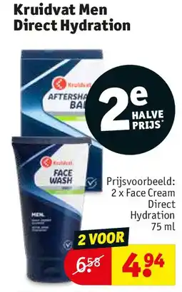 Kruidvat Kruidvat Men Direct Hydration aanbieding