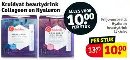 Kruidvat Kruidvat beautydrink Collageen en Hyaluron aanbieding