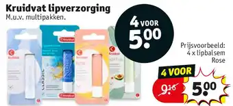 Kruidvat Kruidvat lipverzorging aanbieding