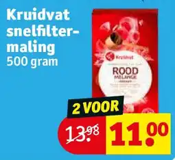 Kruidvat Kruidvat snelfiltermaling aanbieding