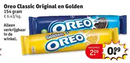 Kruidvat Oreo Classic Original en Golden aanbieding