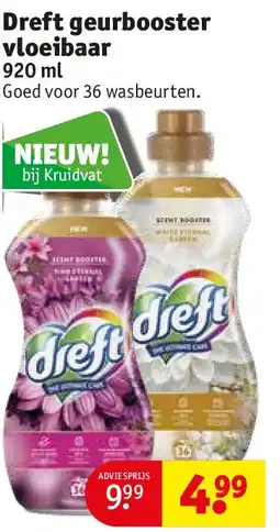 Kruidvat Dreft geurbooster vloeibaar aanbieding