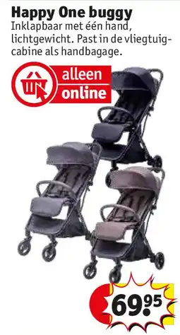 Kruidvat Happy One buggy aanbieding