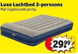 Kruidvat Luxe Luchtbed 2-persoons aanbieding