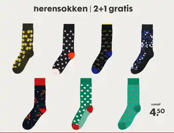 HEMA Herensokken 2+1 gratis aanbieding