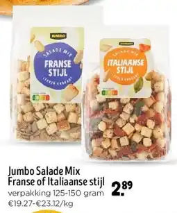Jumbo Jumbo Salade Mix Franse of Italiaanse stijl aanbieding