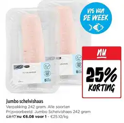Jumbo Jumbo schelvishaas aanbieding