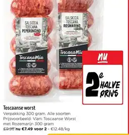 Jumbo Toscaanse worst aanbieding