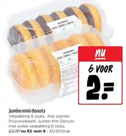 Jumbo Jumbo mini donuts aanbieding