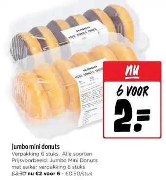 Jumbo Jumbo mini donuts aanbieding